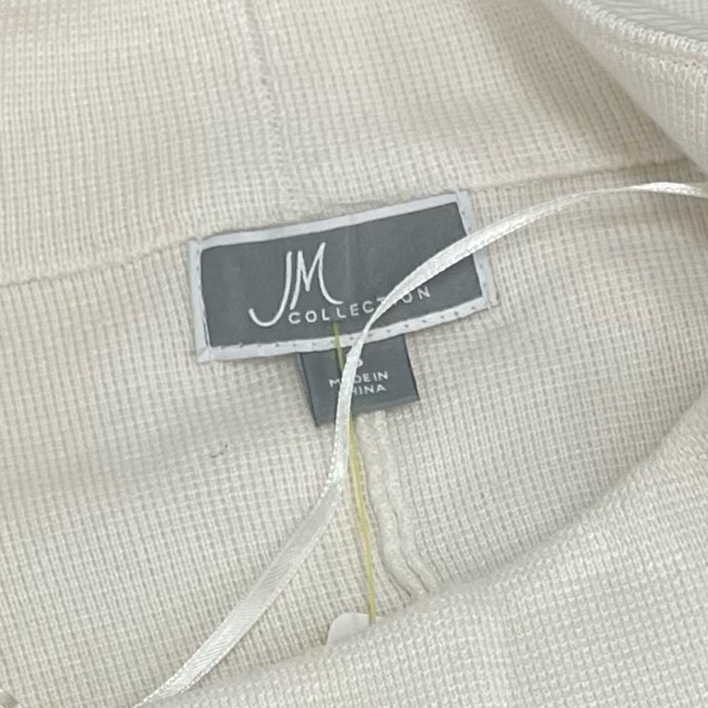 Jm Collection Wool With Fancy Brooch Button Neck.… - image 4